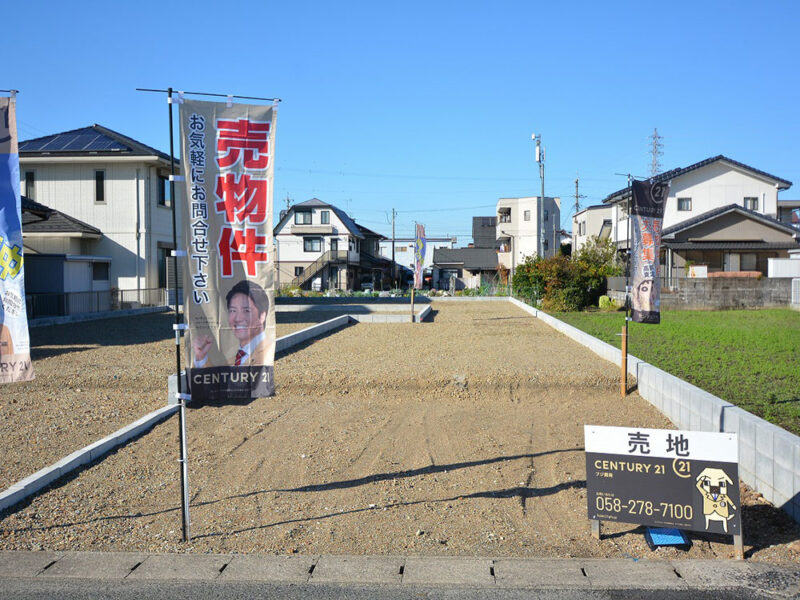 【土地】各務原市那加前洞新町 – A区画※残り1区画!