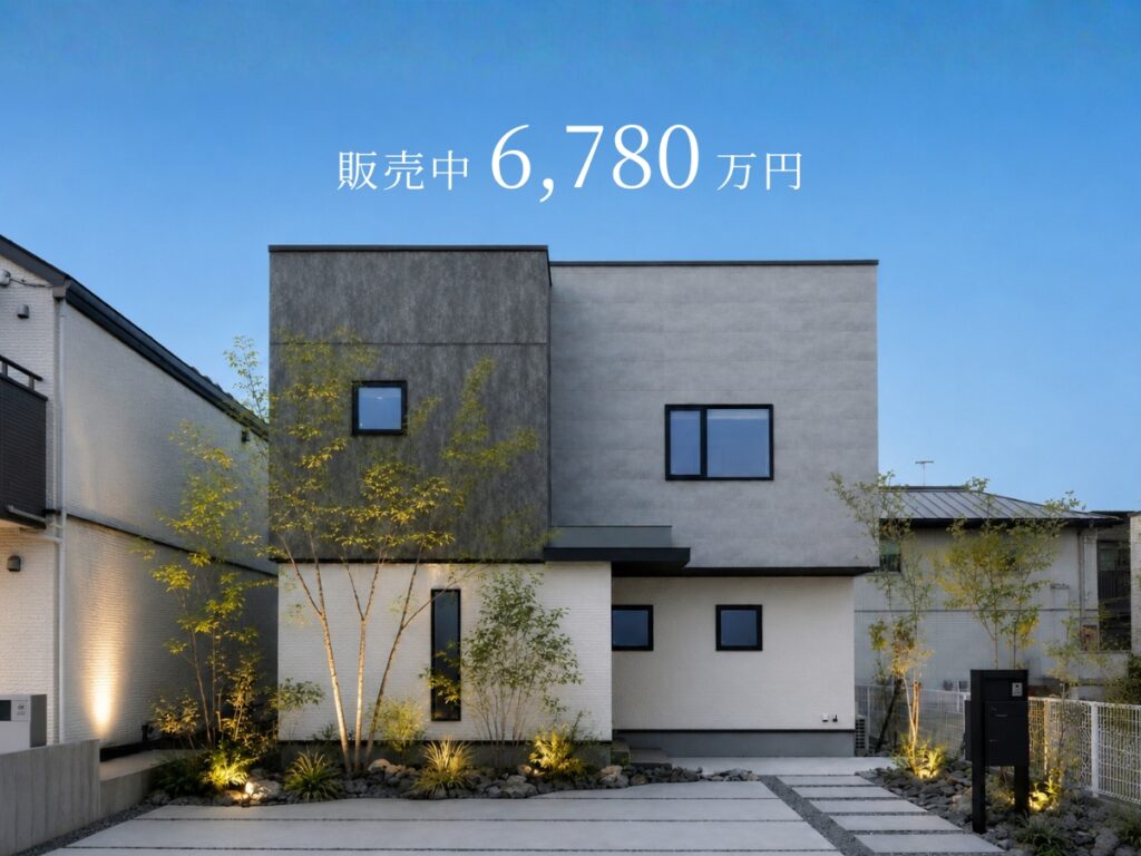 【販売会|北方町】モデルハウス|吹き抜けがつなぐ大人モダンな家