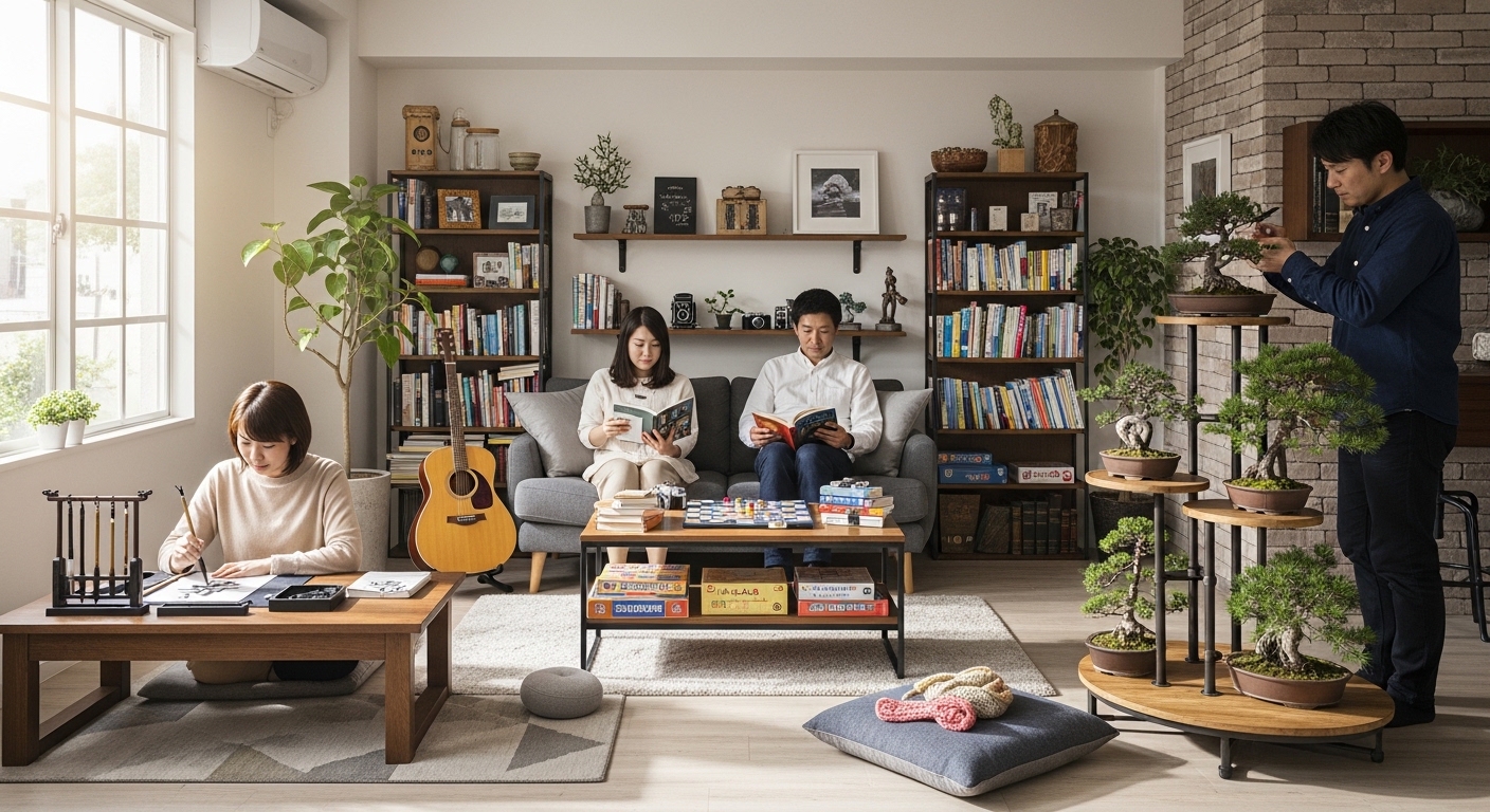 【趣味 部屋 設計】独立性の度合いで決める｜音・匂い・家族との距離感から選ぶ趣味空間の考え方