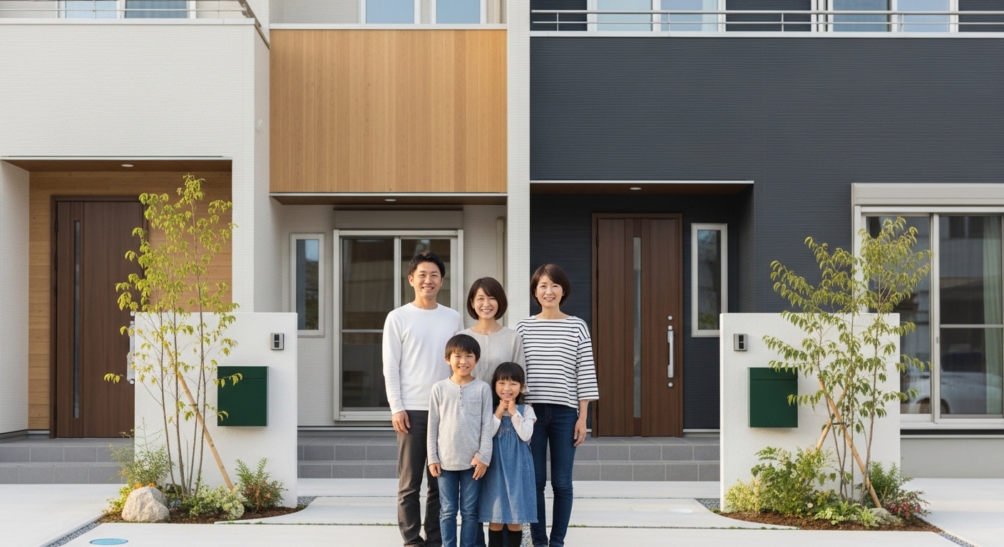 【二世帯住宅 判断】距離感設計が成否を分ける｜完全同居・一部共用・完全分離の選び方