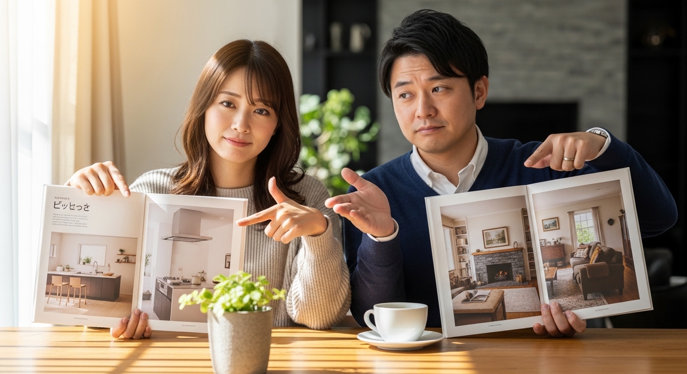 【家づくり 優先順位 夫婦】意見が合わないときは間取りやデザインの前に「判断軸」と「譲れない3つ」を共有することが重要