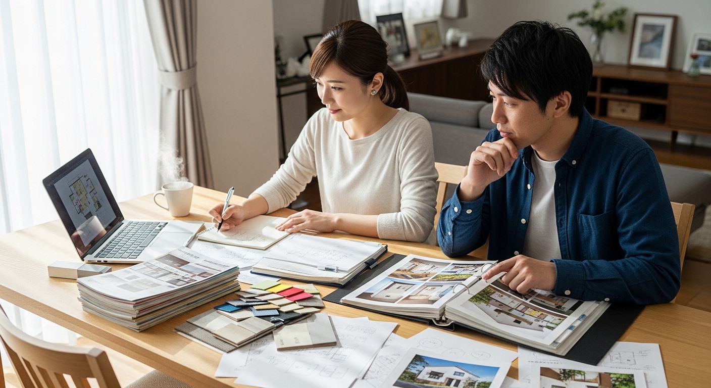 注文住宅の打ち合わせで失敗しないコツとは？準備すべきこと