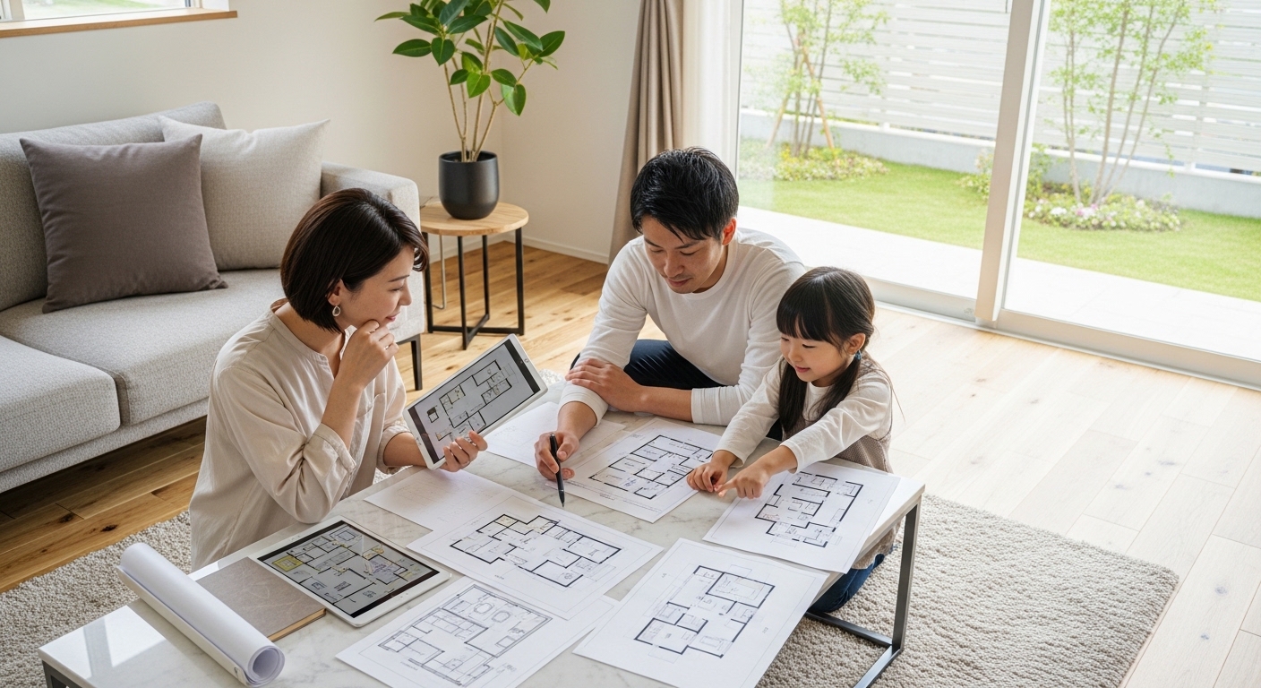 注文住宅の間取りで後悔する理由とは？失敗しやすいポイントを解説